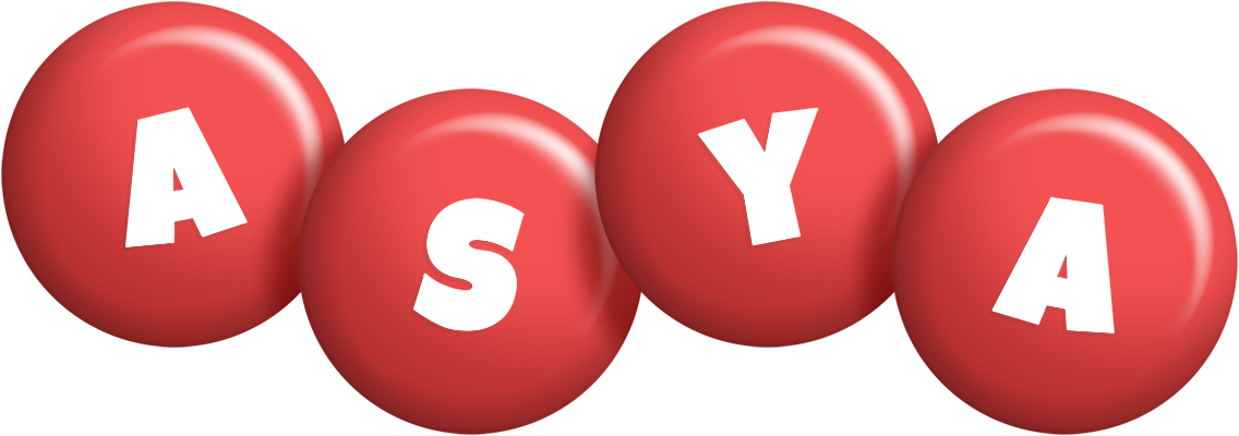 Asya candy-red logo