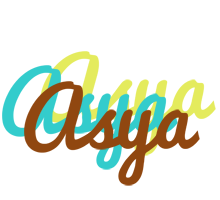 Asya cupcake logo