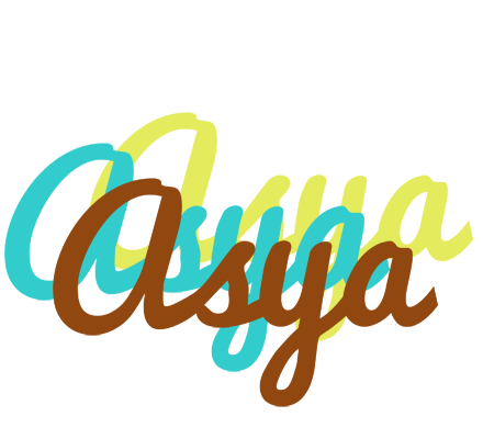 Asya cupcake logo