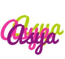 Asya flowers logo