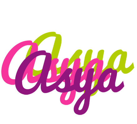 Asya flowers logo