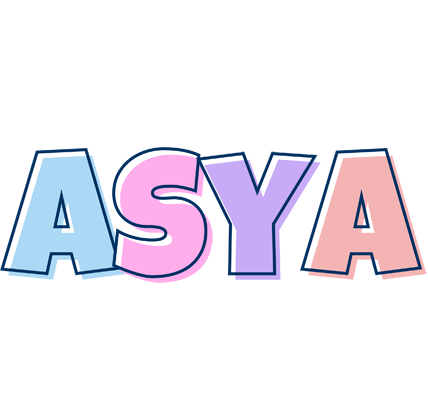 Asya pastel logo