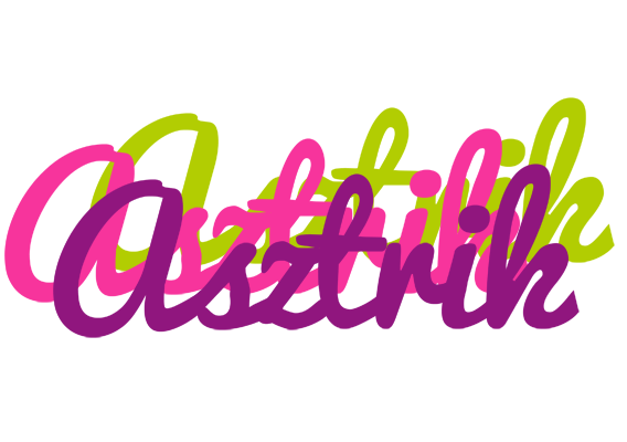 Asztrik flowers logo