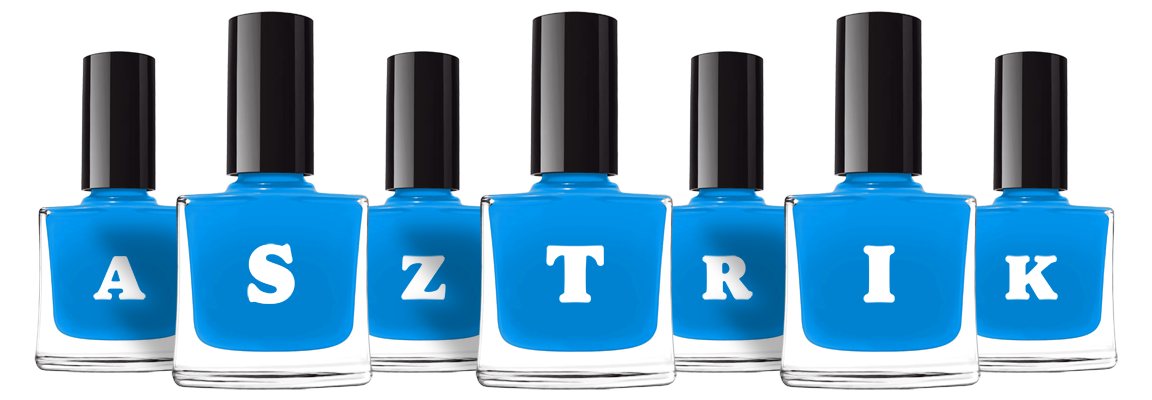 Asztrik glossy logo