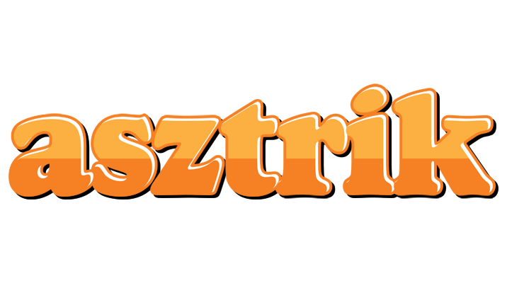 Asztrik orange logo