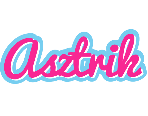 Asztrik popstar logo