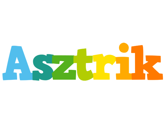 Asztrik rainbows logo