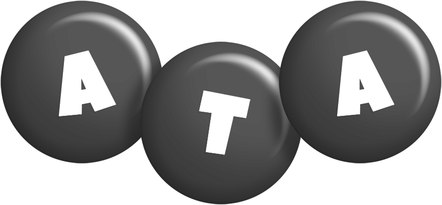 Ata candy-black logo