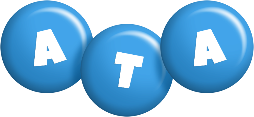 Ata candy-blue logo