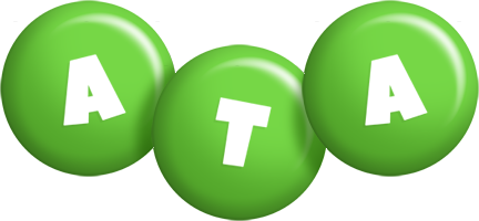 Ata candy-green logo
