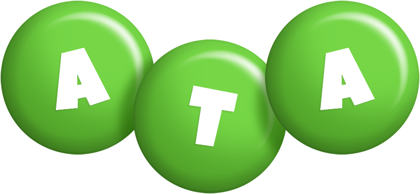Ata candy-green logo