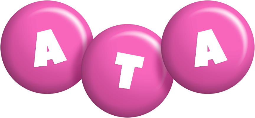 Ata candy-pink logo