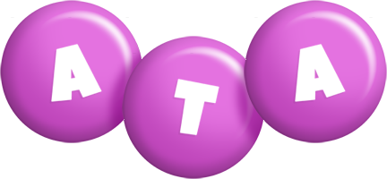 Ata candy-purple logo