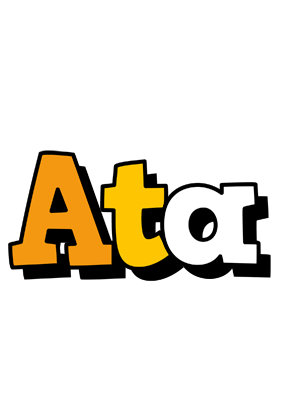 Ata cartoon logo