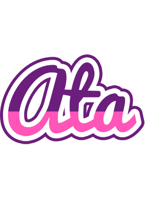 Ata cheerful logo