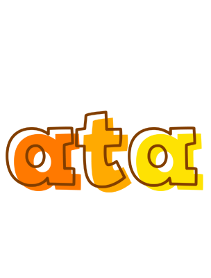Ata desert logo