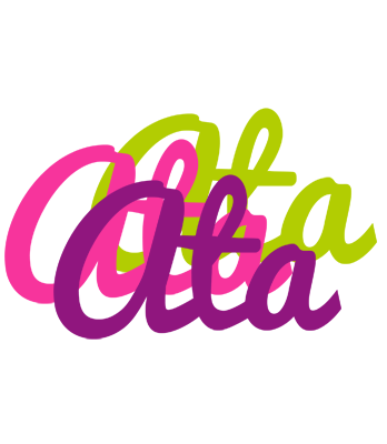 Ata flowers logo