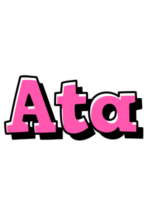 Ata girlish logo