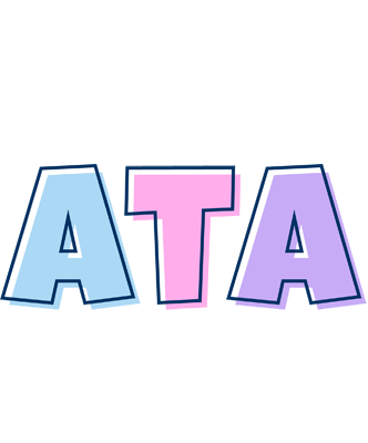 Ata pastel logo