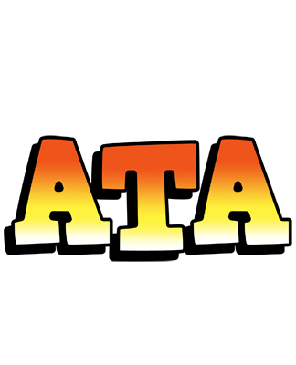 Ata sunset logo