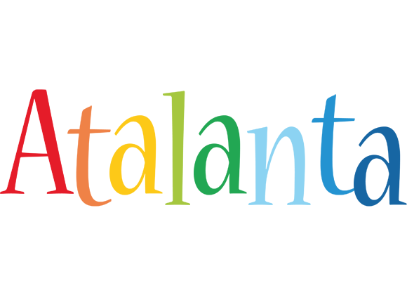 Atalanta birthday logo