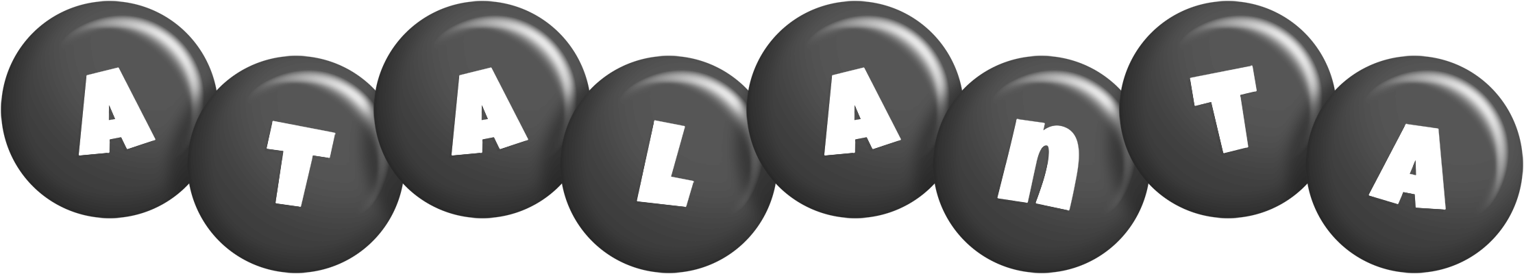 Atalanta candy-black logo