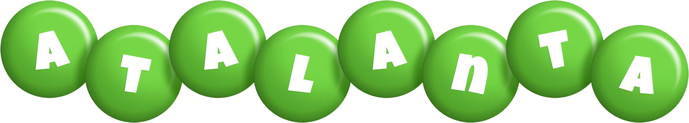 Atalanta candy-green logo