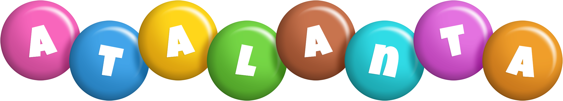 Atalanta candy logo