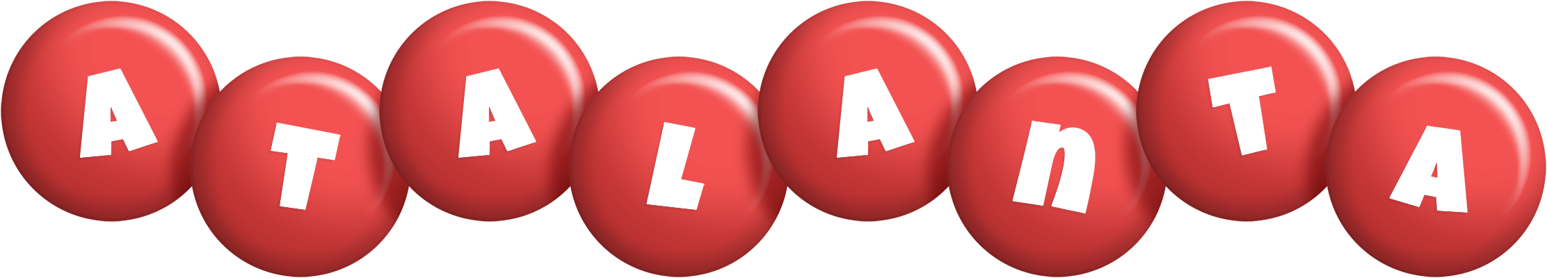 Atalanta candy-red logo