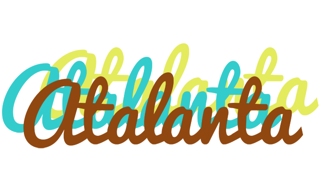 Atalanta cupcake logo