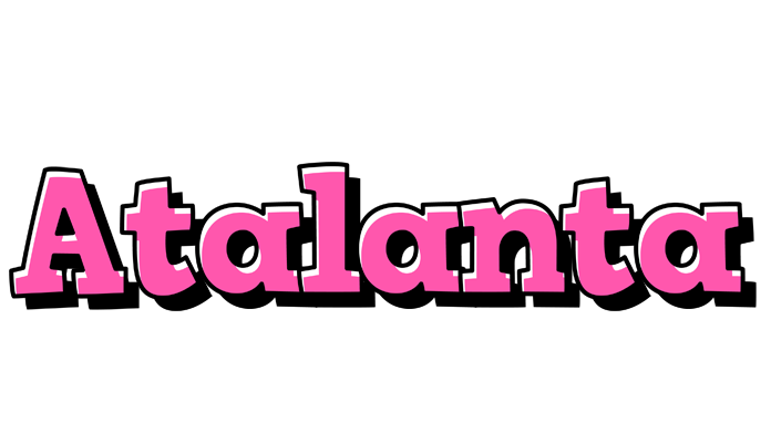 Atalanta girlish logo