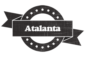 Atalanta grunge logo