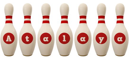 Atalaya bowling-pin logo