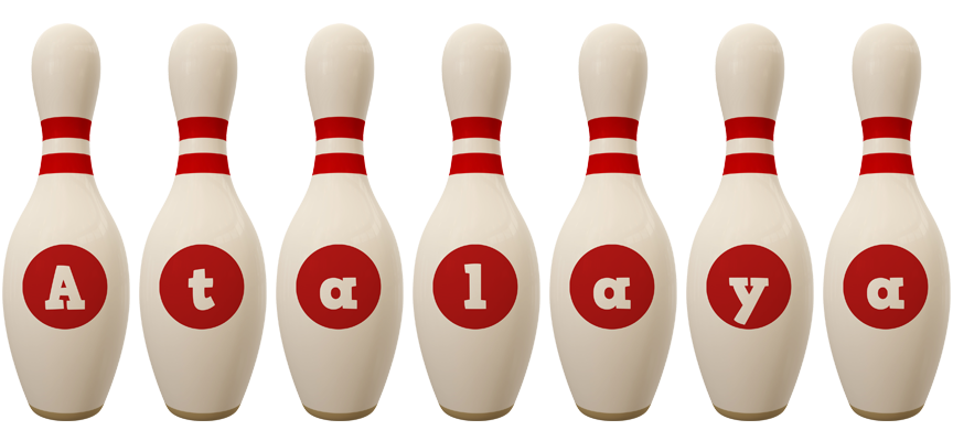 Atalaya bowling-pin logo