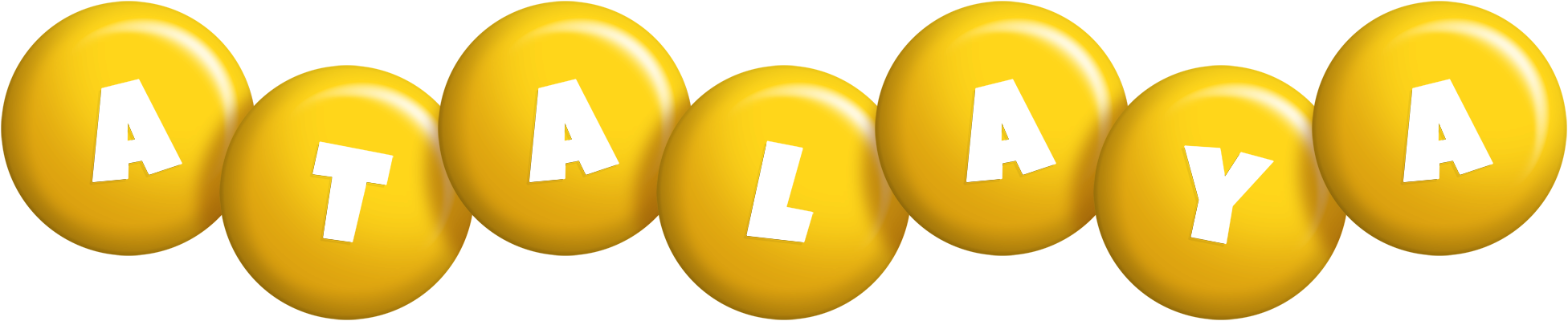 Atalaya candy-yellow logo
