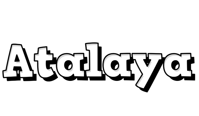 Atalaya snowing logo