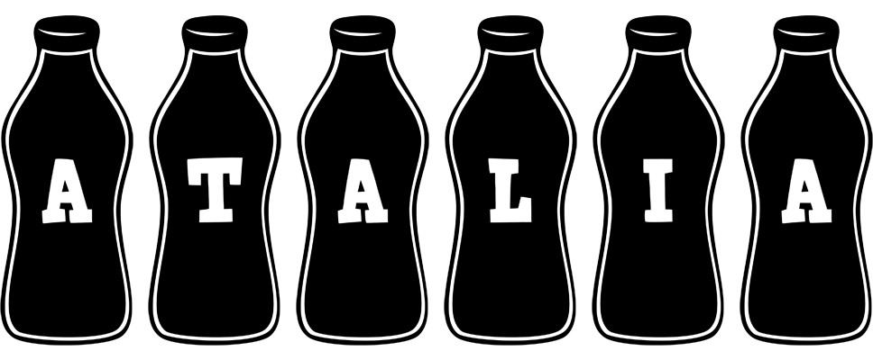 Atalia bottle logo
