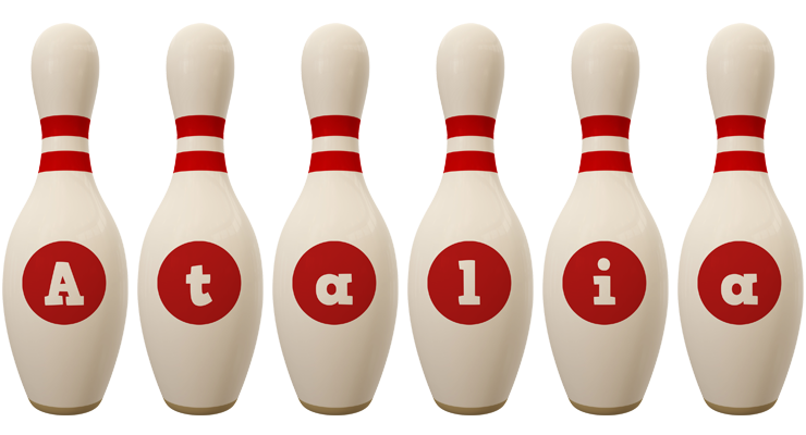Atalia bowling-pin logo