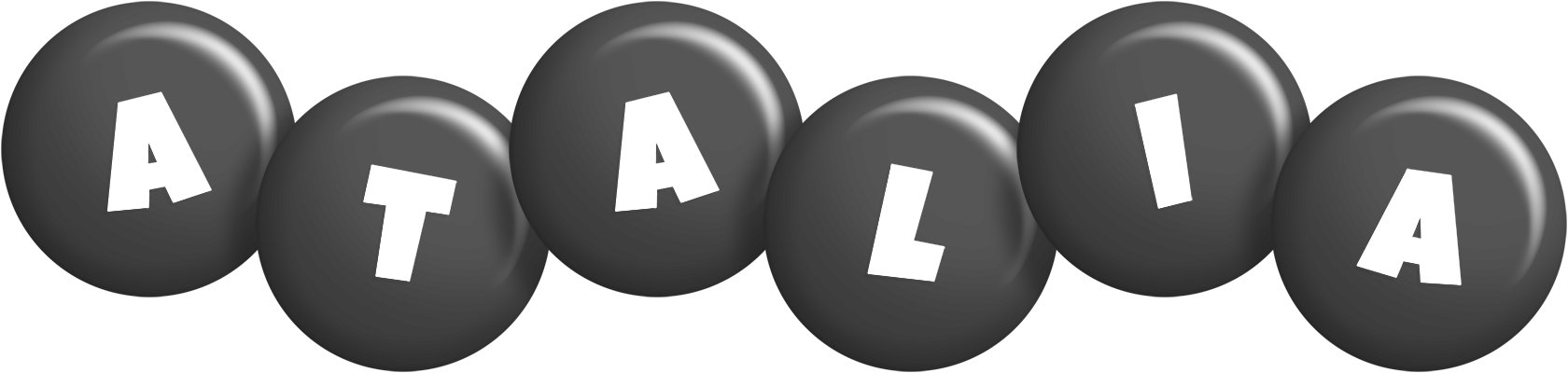 Atalia candy-black logo
