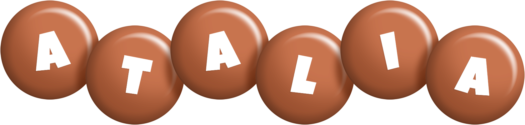 Atalia candy-brown logo