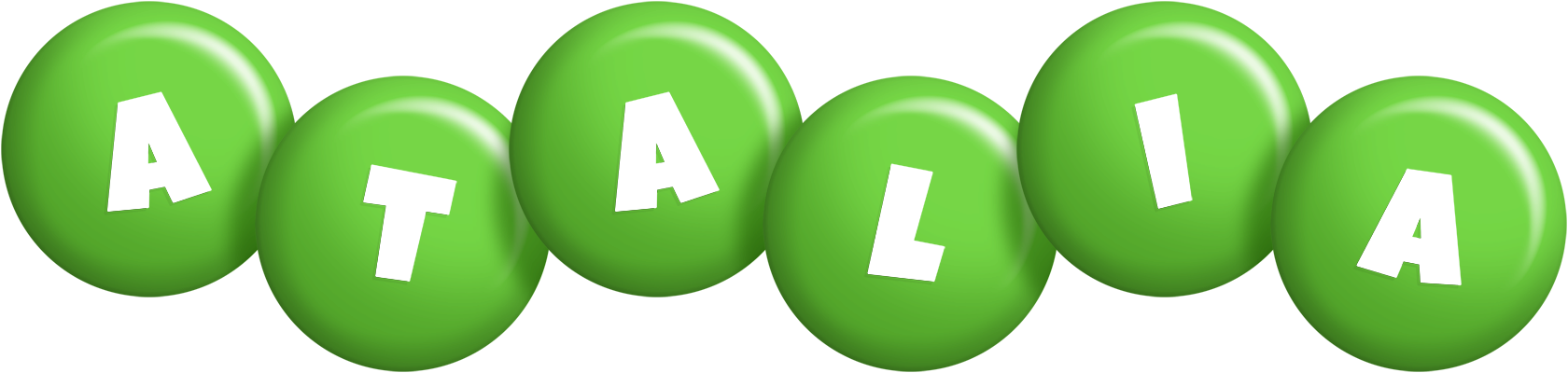 Atalia candy-green logo