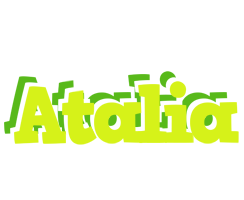 Atalia citrus logo