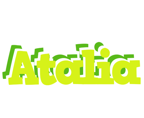 Atalia citrus logo