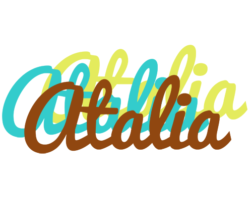 Atalia cupcake logo