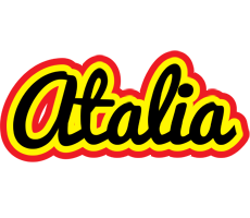 Atalia flaming logo