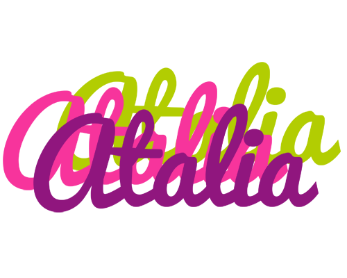 Atalia flowers logo