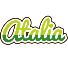 Atalia golfing logo