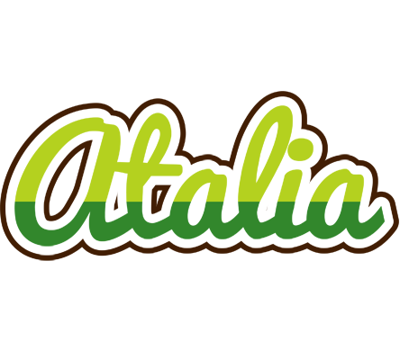 Atalia golfing logo