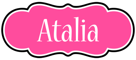 Atalia invitation logo