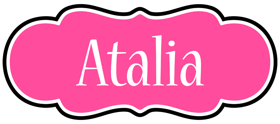 Atalia invitation logo